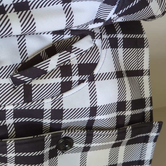 Maralyn & Me Ladies Plaid Jacket/Coat - Picture 4 of 14